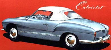 karmann ghia sales literature