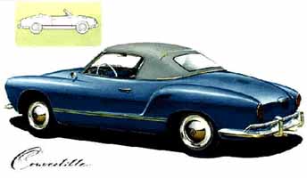 karmann ghia sales literature