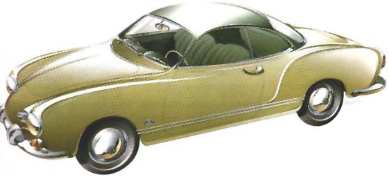 karmann ghia sales literature