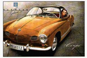 karmann ghia sales literature