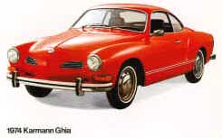 karmann ghia sales literature